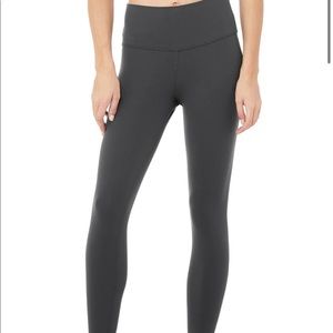 Alo yoga 7/8 air brush anthracite legging-size S